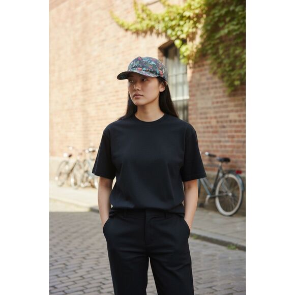 Vans charcoal tropical print baseball hat - Picture 6 of 7